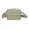 Bolsa Transversal de Nylon Shengxilu para Homens e Mulheres Versátil Leve Múltiplos Bolsos Bolsa de Ombro Casual Bolsa para o Dia a Dia Bolsa Quadrada Pequena Portátil
