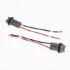 Porta lámpara T10T13T15 para tablero de coche y motocicleta, luz de posición, luz de freno, luz intermitente, portalámparas LED