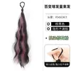 Destaques para Extensões de Cabelo Cacheado, Rabo de Cavalo Falso, Cabelo Realista, Tranças Dopamina, Aumentador de Volume, Colorido, Atmosférico, Cabelo Cacheado Longo Autonrolante