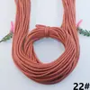 Cuerda Trenzada de Núcleo Bicolor Vertical de 5 mm Correa Cruzada de Moda Cuerda Decorativa Cordón para Cintura de Ropa Longitud Ajustable