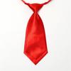 Negro Burdeos Corto Profesional Estilo Coreano Color Sólido Dos Piezas Corbata Pequeña Camisa de Mujer Corbata de Uniforme Escolar para Niños Estudiantes