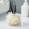Bolinha de banho grande, flor de banho, esponja de banho fofa, limpador de costas, toalha de banho espumante, flor de banho, toalha de banho PF