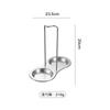 Cuchara de Sopa de Acero Inoxidable Occidental Portátil 430 Cuchara para Olla Caliente Estante para Cucharas Colador de Acero Inoxidable Estante Cocina Cuchara para Olla Caliente