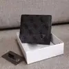 Billetera de Moda Popular para Hombre, Billetera Corta de Moda con Múltiples Ranuras para Tarjetas, Billetera Joven de Cuero Suave con Cremallera, Portaboleto Estilo Horizontal