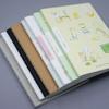 Cuaderno de Figuras de Moda Bolsillo Libro Pequeño Fresco Cubierta de Plástico Libro Portátil Oficina Bloc de Notas Pequeño Cuaderno Artístico