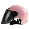 Casco de coche eléctrico ABS femenino masculino Cuatro Estaciones universal Pintura moda simple transpirable venta al por mayor no de motocicleta casco de verano
