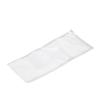 Bolsa de plástico transparente desechable para cubiertos de fondue, empaque de palillos, bolsa autosellante, todo tipo de bolsa de plástico blanca autosellante
