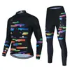 Sky Lotto Tour de Francia Maillot de Ciclismo Culotte Largo de Tirantes Secado Rápido Transpirable que Absorbe el Sudor Traje de Carrera Traje de Descenso
