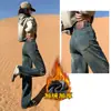 Jeans Vintage com Forro de Lã Perna Estreita Larga Feminino Outono e Inverno 2024 Novos Calças Retas de Cintura Alta Emagrecedoras Levemente Largas