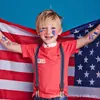 Transfronterizo nuevo Amazon Día de la Independencia Americana Día Nacional de EE. UU. calcomanía adhesiva suministros de decoración para fiestas al por mayor
