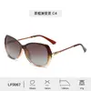 Nuevas gafas de sol de moda personalizadas con montura grande para mujer, gafas de sol de alta gama para moda, fabricantes al por mayor, gafas de sol para conducir y viajar
