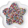 Doméstico super excelente 2.5mm pintura a óleo antigo vidro contas de arroz diy pulseira tecida colar brincos soltas contas materiais acessórios