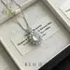 Jade de agua helada natural de alta calidad, bañado en plata, incrustado con calabaza, popular en Xiaohongshu, colgante de mariposa, colgante de collar de Buda estilo chino