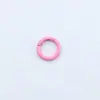 Anillos de Resorte de Colores Pintados de 25 mm Anillos de Resorte de Color Caramelo Accesorios para Equipaje Accesorios para Cordón Anillos Accesorios Hechos a Mano