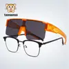 Nuevas Gafas Deportivas con Clip para Hombres Miopes, Lentes Integrados Estilo Europeo y Americano, Gafas de Sol Polarizadas para Conducir y Uso al Aire Libre para Mujeres
