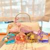 Llavero de Calabaza de Dibujos Animados Sanrio Lindo Kulomi Llavero con Gusset de TV Colgante de Bolsa Regalo
