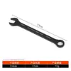Chave de uso duplo chave combinada de boca e chave combinada multifuncional ferramenta de reparo automotivo 8-24mm chave combinada fixa chave catraca eletroforética