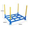 Almacén frío estantería de alta resistencia estante de rollo de acero para tela estante flexible tubo apilamiento estante móvil de alta resistencia para almacén frío estante para tela