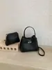 Bolsa de mão de alta qualidade transfronteiriça para mulheres, nova moda bolsa tipo balde simples, bolsa de ombro e transversal casual para o dia a dia, moderna