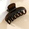 Série Marrom Escuro e Claro Presilhas de Garra Grandes, Presilhas de Cabelo Básicas Versáteis para Mulheres, Acessórios de Cabelo de Garra Grandes Atacado, Estilo Levemente Luxuoso, Não Danifica o Cabelo