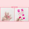 Idi 14 Pegatinas para Uñas de 14 Dedos Película de Esmalte de Uñas Transfronteriza Pegatinas de Uñas de Dibujos Animados Amazon Navidad Pegatinas Completas Dulces y Geniales