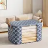 Nueva Bolsa de Almacenamiento para Colchas No Tejida con Ventana Visual es a Prueba de Polvo y Conveniente para Organizar Colchas, Ropa, Juguetes, Libros y Otro Almacenamiento