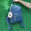 Colgante de Anillo de Madera Tejido de Color Accesorios para Mochila Escolar Venta al por Mayor Colgante de Anillo de Madera Colgante de Hilo de Algodón Juguete de Confort Colgante para Cochecito de Bebé