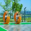 Máquina de Remo AR Outdoor Luminescente Virtual Não Motorizada Fitness Interativo Resistência VR Entretenimento Interativo Equipamento de Surfe