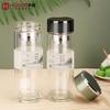 Huaxiang 448 Vasos de Vidrio de Doble Capa para Regalo de Oficina con Filtro al por Mayor Taza de Té de Vidrio de Borosilicato Alto Filtro Té Negocio Regalo