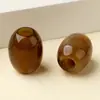 Contas Coloridas de Acrílico DIY Feito à Mão Contas Irregulares Material Pulseira Colar Pingente Joia Fecho de Conta