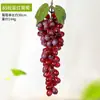 Fornecimento spot simulação de fruta simulação de uva em cacho PVC com geada uvas passas fruta falsa adereços para fotografia atacado
