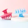 Venta Directa de Fábrica Cepillo Masajeador para Champú de Venta Caliente para Limpiar el Cuero Cabelludo y Cordón Cepillo de Baño Herramienta de Peluquería de Silicona Suave