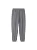 Pantalones Casuales Ajustados Personalizados de 300g para Viajes Urbanos, Pantalones Jogger Suaves de Color Sólido Unisex para Ventas Transfronterizas