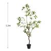 Relógio de Parede Pendurado Planta Artificial Siciliana Madeira Bêbada Árvore Falsa Vaso Escandinavo Casa Ins Decoração Ornamentos de Chão Internos