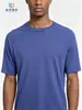 Camiseta Masculina Sem Costura de Secagem Rápida para o Verão 2026 Processo de Tricô Integrado Confortável Respirável Absorvente de Umidade Manga Curta Esportiva