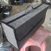 Caixa de Armazenamento Dobrável de Feltro Transfronteiriça Organizador de Ferramentas para Porta-Malas de Carro Bolsa de Armazenamento de Feltro para Carro