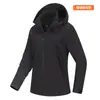 Outono/Inverno Funcional Zíper Angulado Bolso Grande Três em Um Roupa de Trabalho ao Ar Livre Logotipo Personalizado Jaqueta à Prova de Vento e Água Impressão