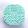 Almohadilla de Limpieza de Brochas de Maquillaje de Silicona Almohadilla de Lavado de Silicona Huevo Almohadilla de Limpieza de Lápices de Maquillaje Almohadilla para Brochas de Maquillaje