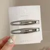 Pinza BB única y elegante para mujer, linda y simple, con un ambiente dulce y encantador, un accesorio para el cabello con pinza para flequillo de atmósfera única y dulce