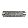 Suministro de cartucho de filtro sinterizado de acero inoxidable, cartucho de filtro de malla sinterizada de metal de 5 um a 10 um, cartucho de filtro pasante cilíndrico.