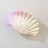 Pinzas para el pelo con forma de vieira europeas y americanas transfronterizas, Accesorios para el pelo de estilo festivo, Pinzas grandes para el pelo de temática oceánica de verano, Pinzas para el pelo de tiburón