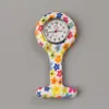 Venta al por mayor directa de fábrica, reloj de enfermera de silicona, reloj de enfermera de silicona con transferencia de agua, color del reloj de enfermera, reloj de enfermera