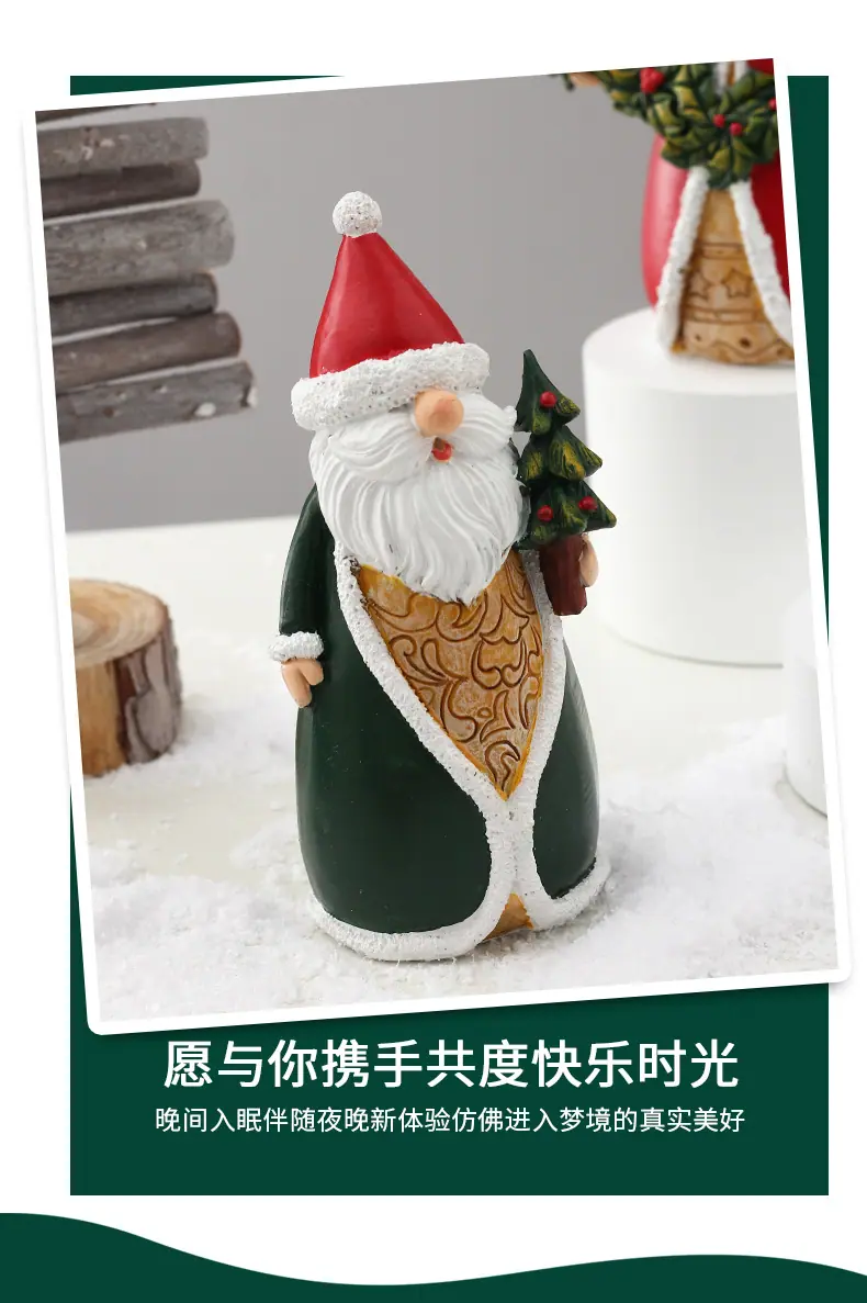 圣诞老人树脂摆件_06