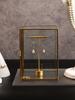 Expositor de Joias Decoração de Vitrine Fonte de Mármore Suporte para Brincos Suporte para Anéis Armazenamento de Joias Prateleira para Colares