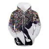 Sudadera con Estampado Digital 3D de Navidad Transfronteriza Halloween 2024 Sudadera para Hombre Estampada