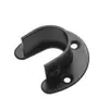 Asiento de Fijación con Brida Abierta Barra para Colgar Ropa Asiento Redondo para Tubo Soporte Redondo para Tubo de Ropa de Armario Soporte Redondo para Tubo