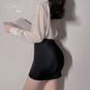 Guiruo ropa interior sexy ol falda delgada perspectiva sexy tentación vestido profesional juego de rol uniforme traje 416