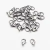 Diy em estoque multicolor multi-especificação fecho lagosta galvanizado liga acessórios de joias com contas metálicas fecho lagosta de conexão
