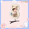 Wang Leehom Pinza para el Cabello de Resorte 3D Accesorio para el Cabello Mercancía de Abanico de Concierto Material Personalizado