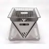 Horno Barbacoa Plegable Mini Portátil para Exteriores Acero Inoxidable 304 Juego Completo Herramientas Barbacoa Pequeñas Celebradas en Internet para Exteriores Fabricante